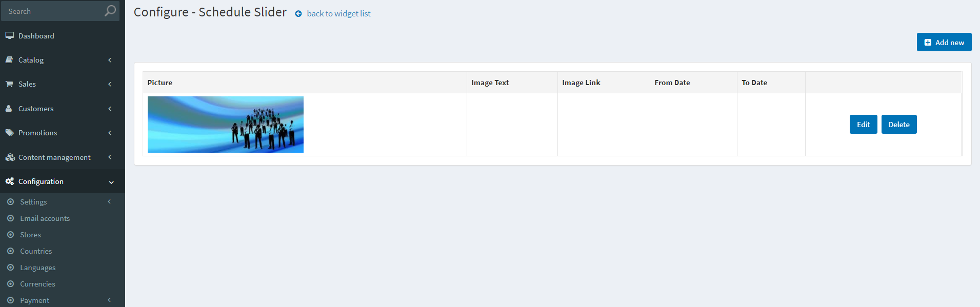 Schedule Slider Plugins and Modules for Your Store