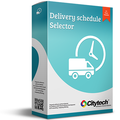 Picture of Delivery schedule selector - Nop 3.9