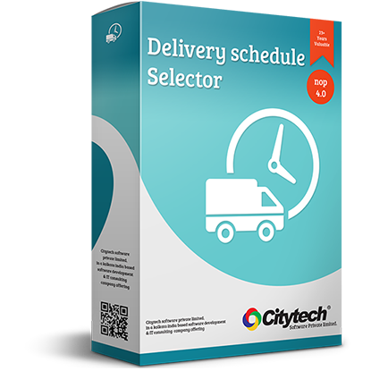 Picture of Delivery schedule selector - Nop 4.0