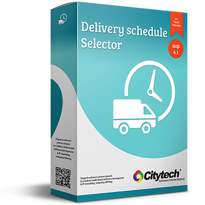 Picture of Delivery schedule selector - Nop 4.1